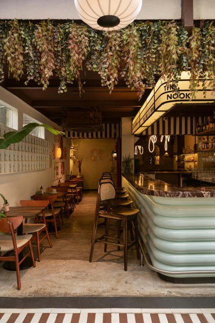 The Nook Cafe/Bar , Your third space in Bandra!